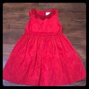 Red Satin formal Jason Wu Dress